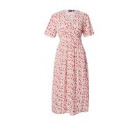 PIECES Robe d’été 'PCTALA' citron / rose ancienne / rouge vif / blanc, Taille 38