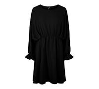 PIECES Robe 'Flore' noir, Taille 36