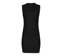 PIECES Robe Pcmadison SL Draped Dress Noos BC pour Femme, Noir, XL