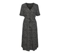 PIECES Robe 'PCTala' noir / blanc cassé, Taille 34