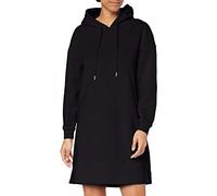 Pieces Robe Sweat à Capuche pour Femme, Noir, XS