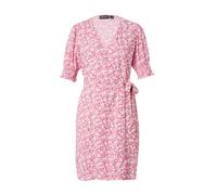 PIECES Robe 'TALA' jaune d'or / violet clair / rose / rose clair, Taille 34