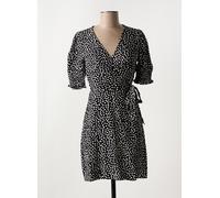 PIECES PCTALA Robe Portefeuille pour Femme, Noir/Pois, XS