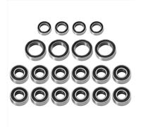 PièCes Roulement Rc Pour Tamiya Pour TT-01 TT-01E Pour TT-02B TT-01D 1/10 Kit 20 Roulements Étanches Voitures RC Pièces Accessoires D'amélioration Assembler L'échelle