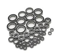 PièCes Roulement Rc Pour Traxxas Pour UDR Pour Unlimited Pour Desert Pour Racer 1/7 Kit Complet 43 Roulements Billes Pré Graissés Acier Chromé Étanches Caoutchouc RC