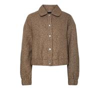 PIECES Short Jacket Pcnadia Veste Courte, Morel, M Femmes