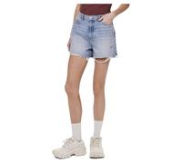 PIECES Short Pcsummer Hw DEST LB Noos pour Femme, Bleu Jeans Clair, L