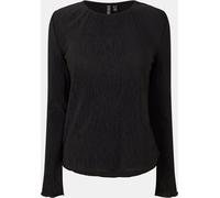 Pieces Short-Sleeve Blouse Noir 12 (M) Female