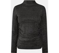 Pieces Short-Sleeve Blouse Noir 8 (XS) Female