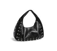 PIECES Shoulder Bag, Sac à bandoulière Pcgessica Studs Femmes, Noir, Taille Unique