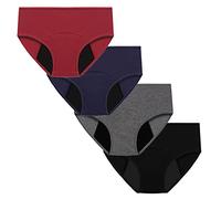 Pièces Slip Patchwork Couleur sous Vêtements Culottes Bikini Solide Femmes Mémoires Basse Coton Respirant Quotidien