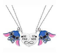Pieces Stitch Fille Collier, Bijoux Stitch Lilo Et Stitch Stitch Bracelet Stitch Collier D'amitié Amitié Stitch Collier Enfant