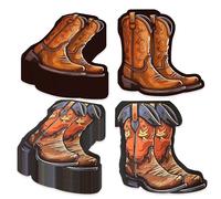 pièces style western cowboy serviettes décoration anniversaire wild west