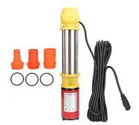 Pièces submersibles solaires d'acier inoxydable de pompe de DC24V 300W excellentes pour le pompage profond élevé de puits