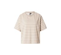 PIECES Sweat-shirt 'PCCHILLI' camel / blanc, Taille XS