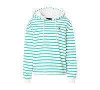 Pieces Pcchilli Ls Sweat à Capuche Stripes EMB Noos BC, Cloud Dancer, M