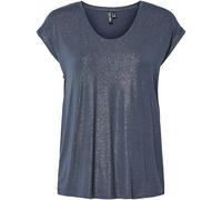 Pieces T-shirt à Manches Courtes Alice Glitter
