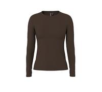 PIECES T-shirt à manches longues PCRUKA marron | L