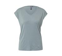 PIECES T-shirt 'Billo' gris fumé / argent, Taille XL