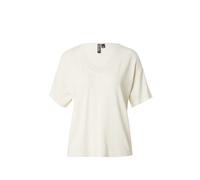 PIECES T-shirt 'Billo' or / blanc, Taille M