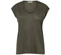 PIECES T-shirt 'Billo' or / kaki, Taille XS