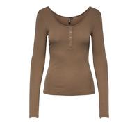 PIECES T-shirt 'Kitte' marron, Taille L
