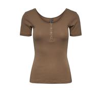 PIECES T-shirt 'Kitte' marron, Taille XL