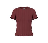 PIECES T-shirt lie de vin, Taille XS