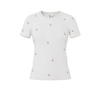 PIECES T-shirt mélange de couleurs / blanc, Taille XS