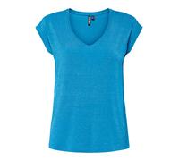 PIECES T-shirt 'PCBILLO' bleu marine / bleu clair, Taille XS