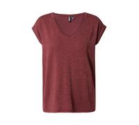 Vêtements Pieces Pcbillo Tee Lurex Stripes pour Femme M Bordeaux