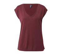 PIECES T-shirt 'PCKamala' lie de vin, Taille XS