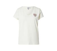 PIECES T-shirt 'PCNEW BILLY' beige / marron / blanc cassé, Taille XS