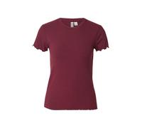 PIECES T-shirt 'PCNicca' lie de vin, Taille M
