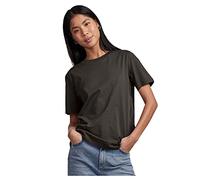 Pieces T-Shirt Pcria SS Solid Tee Noos BC pour Femme, Noir, S