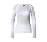 PIECES T-shirt 'PCRuka' violet pastel / blanc, Taille M