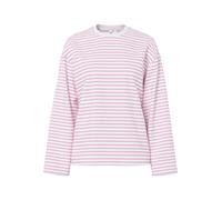 PIECES T-shirt 'PCSadie' rose / blanc, Taille XS