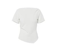 Pieces T-Shirt PCSIRENE Drape pour Femme, Cloud Dancer, M