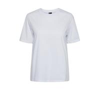 Pieces T-Shirt uni Pcria SS Noos BC pour Femme, Blanc Brillant, XS