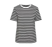 PIECES T-shirt 'Ria' noir / blanc, Taille XS