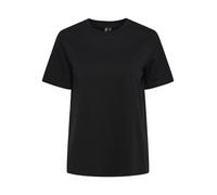 Pieces Pcria SS Solid Tee Noos BC T-Shirt, Noir, M Femme