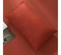 pièces taie d'oreiller Unie Solide Housse de Coussin Confortable Simple Double 45 * 75 taies d'oreiller décorations d'automne pour la maison-CL001-7-45x75cm