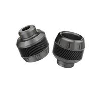 Pièces Tasses Anti-Choc, Absorption des Chocs, personnalité adaptée aux Motos Tout-Terrain modifiées Entretien(Titanium)