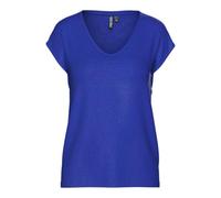 PIECES Tee Pcbillo T-Shirt Lurex Stripes JRS Noos BC, Bluing, M Femmes