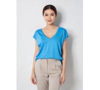 pieces tee-shirts et débardeurs femme de couleur bleu 36