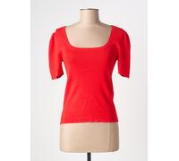 pieces tee-shirts et débardeurs femme de couleur rouge 38