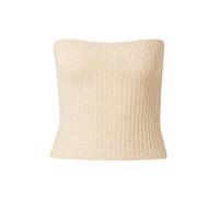 PIECES Tops en tricot 'PCLINA' blanc cassé, Taille M