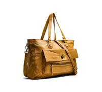 Pieces Totally Royal Leather Bag Marron
