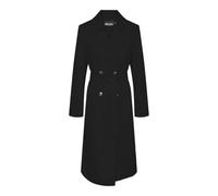 PIECES Trench Pcscarlett LS Noos pour femme, Noir, XL