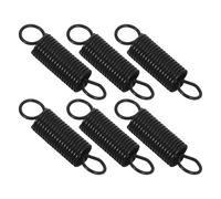 Pièces Universelles pour Four à Micro-ondes, 6 Pièces, Métal Noir | Ressort de Verrouillage de Porte, Compatibilité, Montage Simple, Lot Adapté à L’entretien la Réparation